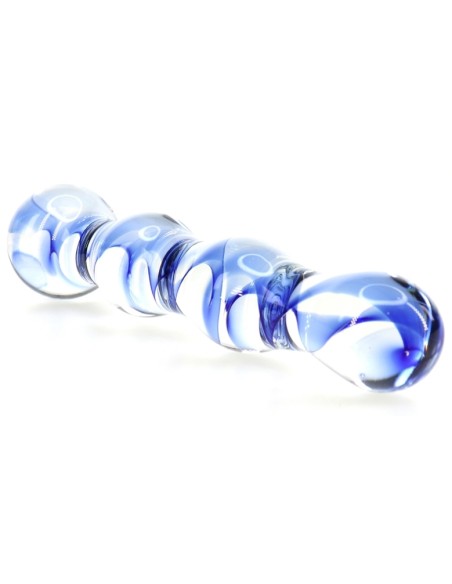Gode en verre Screw Beads 17 x 3.5cm Gode en verre Screw Beads 17 x 3.5cm