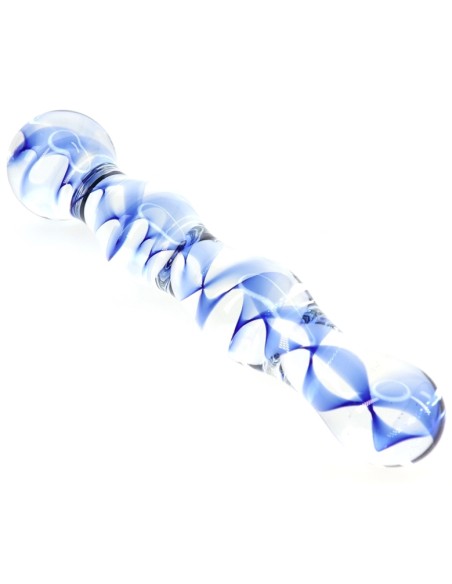 Gode en verre Screw Beads 17 x 3.5cm Gode en verre Screw Beads 17 x 3.5cm