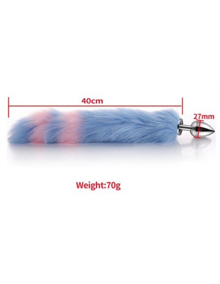 Kit Sm Mix Bondage Bleu-Rose 4 pièces