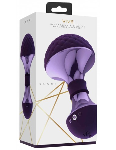 Stimulateur de clitoris Enoki Vive 12.5cm Violet