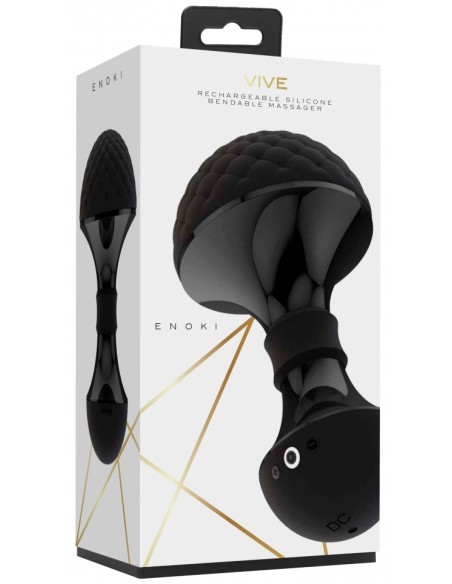 Stimulateur de clitoris Enoki Vive 12.5cm Noir Stimulateur de clitoris Enoki Vive 12.5cm Noir
