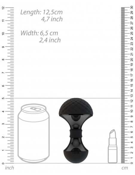 Stimulateur de clitoris Enoki Vive 12.5cm Noir Stimulateur de clitoris Enoki Vive 12.5cm Noir