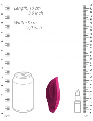 Stimulateur de clitoris Minu 10 x 5cm Rose