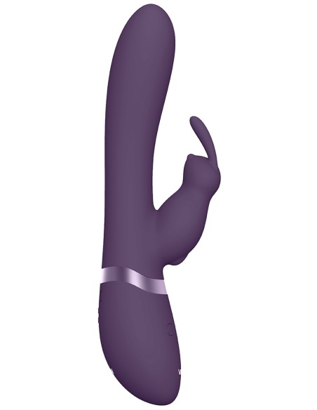 Vibro Rabbit gonflable Taka 22 x 6cm Violet
