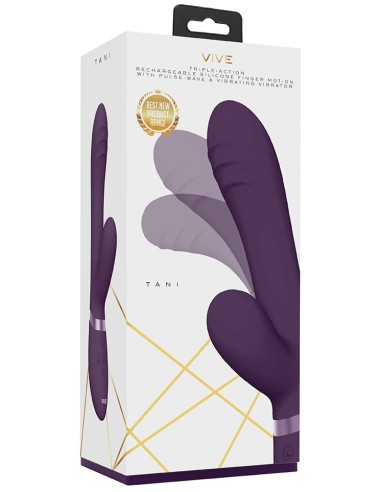 Vibro Rabbit Tani 22 x 3.5cm Violet
