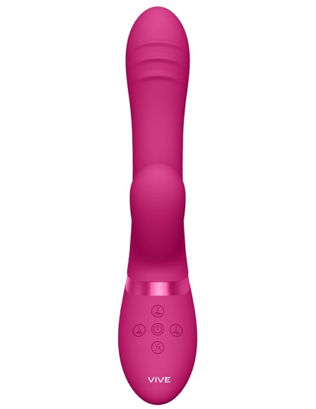 Vibro Rabbit Tani 22 x 3.5cm Rose Vibro Rabbit Tani 22 x 3.5cm Rose