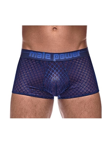 Boxer DIAMOND MESH Bleu