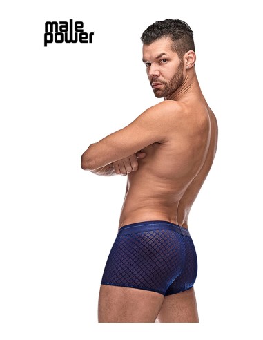 Boxer DIAMOND MESH Bleu