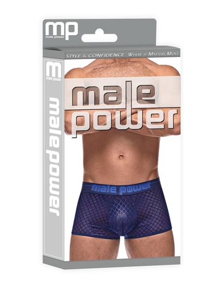 Boxer DIAMOND MESH Bleu