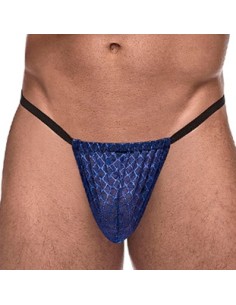 String DIAMOND MESH Bleu