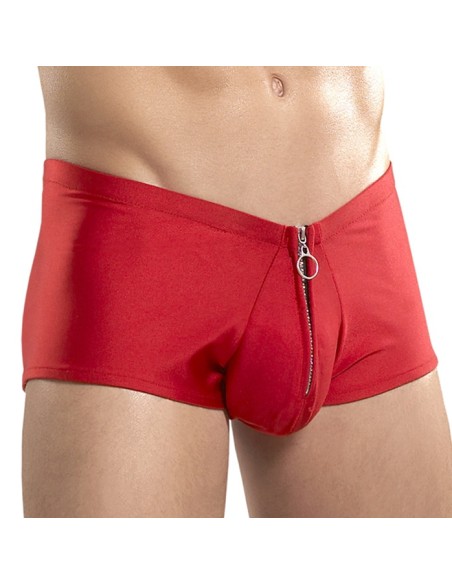 Boxer ZIPPER Rouge