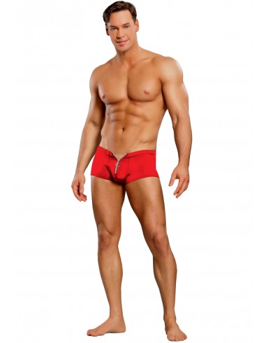 Boxer ZIPPER Rouge