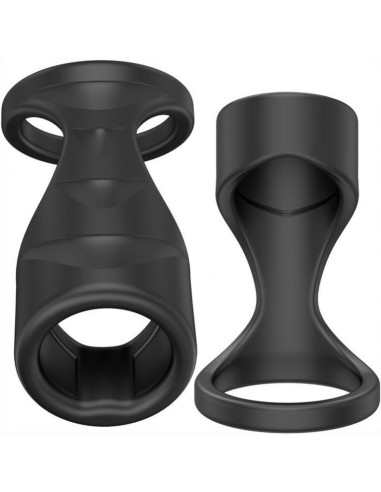 Gaine pour pénis souple Twins 8 x 4cm