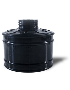 Filtre de masque à gaz vide