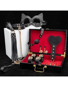 Coffret SM Bondage 8 Pièces Noir