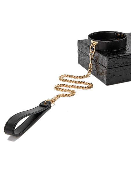 Coffret SM Bondage 8 Pièces Noir Coffret SM Bondage 8 Pièces Noir