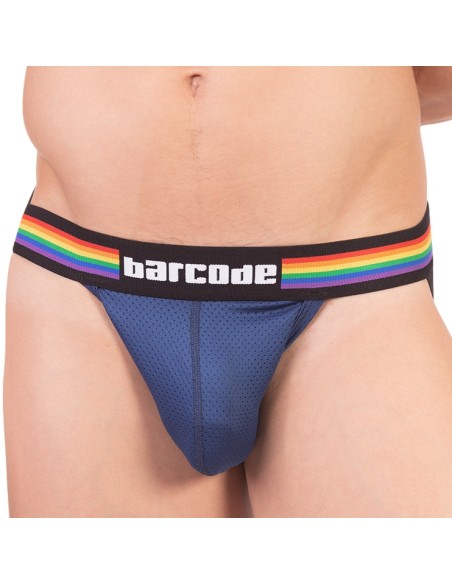 Jockstrap Barcode PRIDE Marine