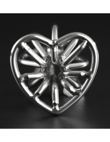 Plug en métal Heart Line M 7 x 3.5cm