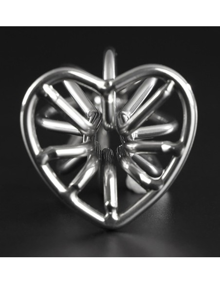 Plug en métal Heart Line M 7 x 3.5cm Plug en métal Heart Line M 7 x 3.5cm