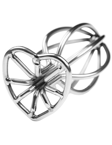Plug en métal Heart Line M 7 x 3.5cm