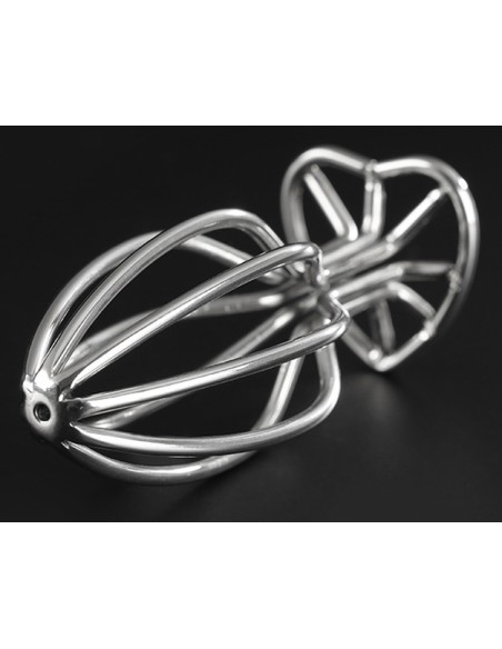 Plug en métal Heart Line M 7 x 3.5cm Plug en métal Heart Line M 7 x 3.5cm