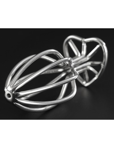 Plug en métal Heart Line L 8 x 4.2cm