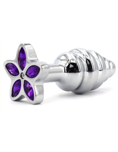 Plug bijou Star 6.5 x 2.8cm Violet Plug bijou Star 6.5 x 2.8cm Violet