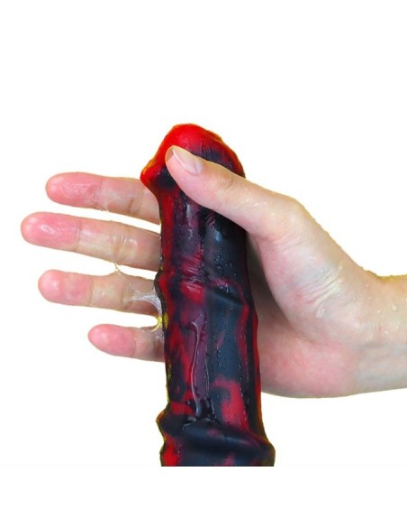 Gode Dragon Zirg 22 x 5cm Noir-Rouge Gode Dragon Zirg 22 x 5cm Noir-Rouge