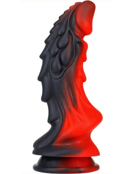 Gode Dragon Zomay 18 x 6cm Noir-Rouge Gode Dragon Zomay 18 x 6cm Noir-Rouge