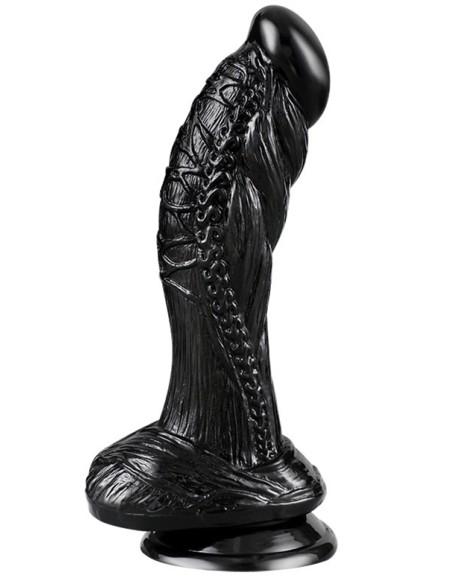 Gode Monster Seemus 15 x 4.5cm Noir