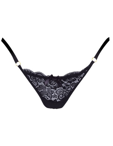 Stimulateur de clitoris télécommandé Panty Angel Noir