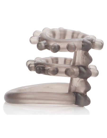 Gaine pénienne Cockring Double Pleasure 6cm