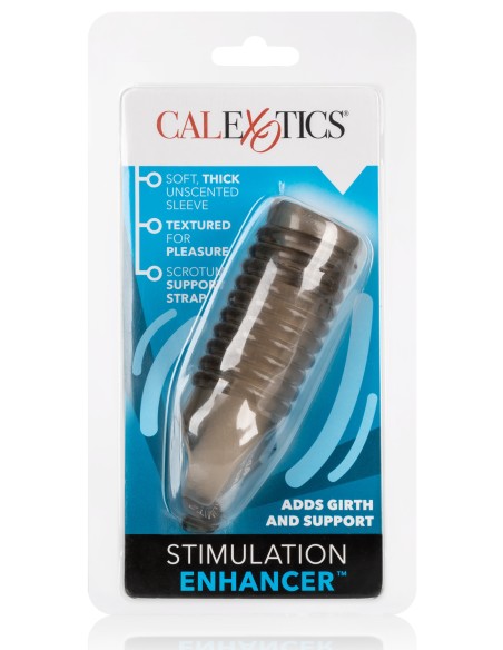 Gaine de pénis Enhancer Stim 8 x3.5cm Noire
