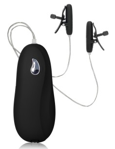 Pince-tétons vibrantes Nipple Teaser Noires