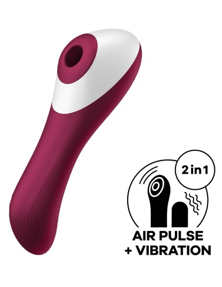 Stimulateur de clitoris DUAL CRUSH Satisfyer 16cm Stimulateur de clitoris DUAL CRUSH Satisfyer 16cm
