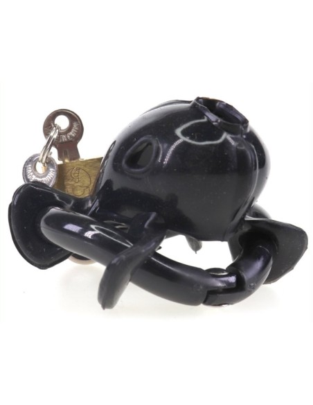 Cage de chasteté Nub Soft 6 x 2cm Noire