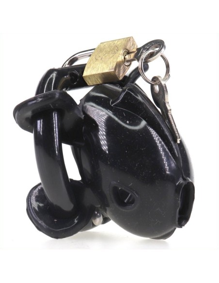 Cage de chasteté Nub Soft 6 x 2cm Noire