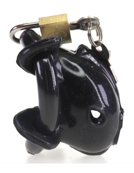 Cage de chasteté Nub Soft 6 x 2cm Noire