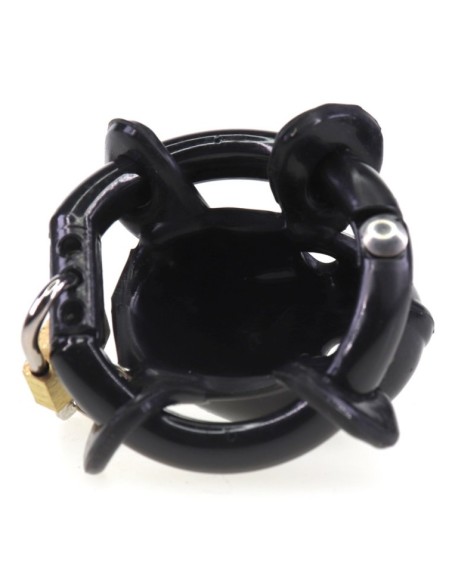 Cage de chasteté Nub Soft 6 x 2cm Noire
