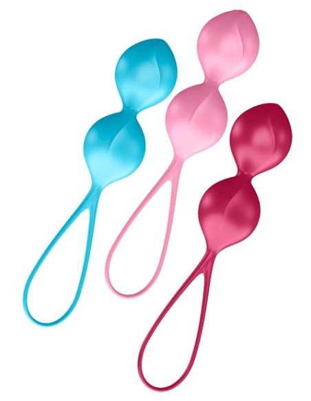 Boules de Geisha V-Balls Satisfyer 8 x 3.4cm Boules de Geisha V-Balls Satisfyer 8 x 3.4cm