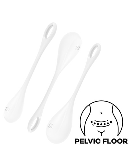 Boules Yoni Power 1 Blanches Boules Yoni Power 1 Blanches