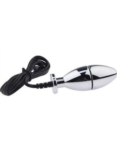 Plug Électro Bipolar Silver 7 x 2.5cm
