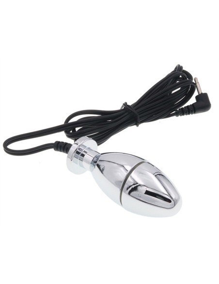 Plug Électro Bipolar Silver 7 x 2.5cm Plug Électro Bipolar Silver 7 x 2.5cm