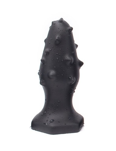 Plug silicone Monster Spike M 12 x 4.5cm Noir