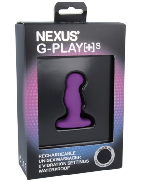 Plug prostatique vibrant G-Play S Nexus 6 x 2.3cm Violet