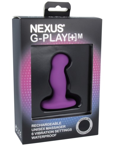 Plug prostatique Vibrant G-Play M Nexus 7.5 x 2.9cm Violet