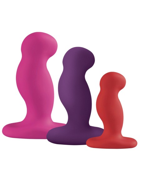 Lot de 3 Plugs vibrants G-Play Nexus Lot de 3 Plugs vibrants G-Play Nexus