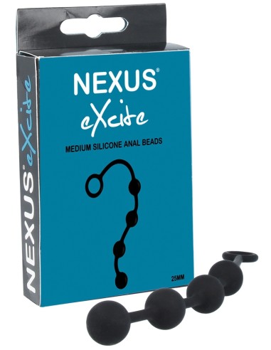 Chapelet anal Excite M Nexus 25mm Noir