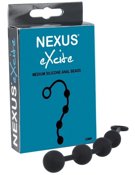 Chapelet anal Excite M Nexus 25mm Noir