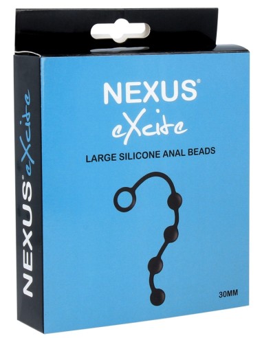 Chapelet anal Excite L Nexus 30mm Noir